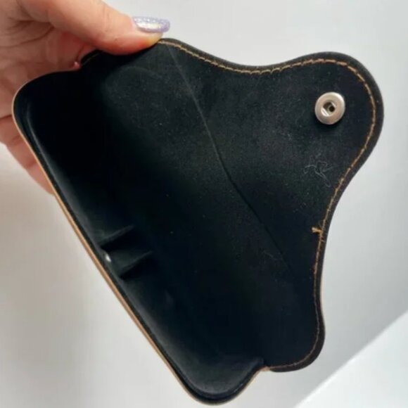 Ray-Ban Textured Leather Sunglasses Case Brown - Picture 5 of 6